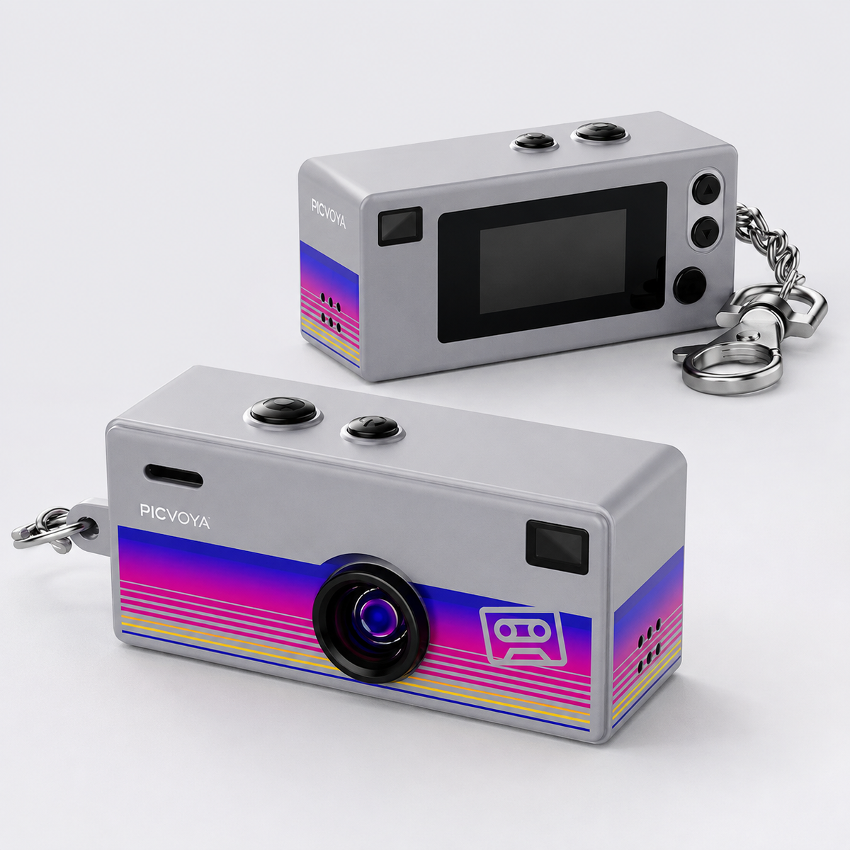 Picvoya™ PocketCam – Mini Keychain Camera