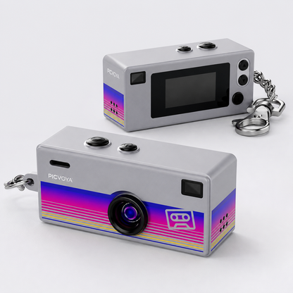 Picvoya™ PocketCam – Mini Keychain Camera