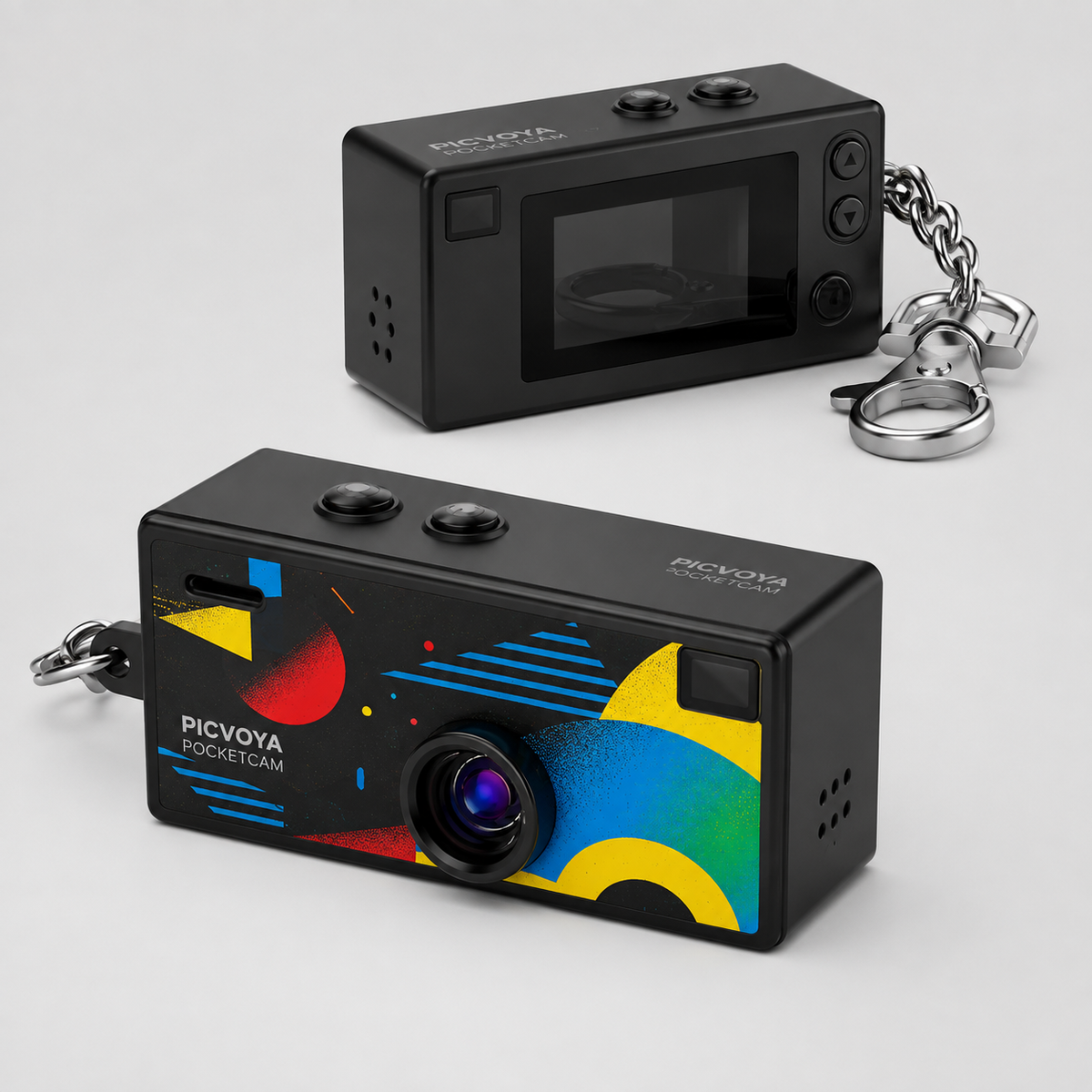 Picvoya™ PocketCam – Mini Keychain Camera