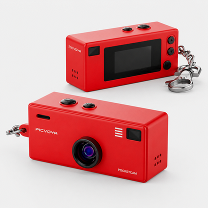 Picvoya™ PocketCam – Mini Keychain Camera